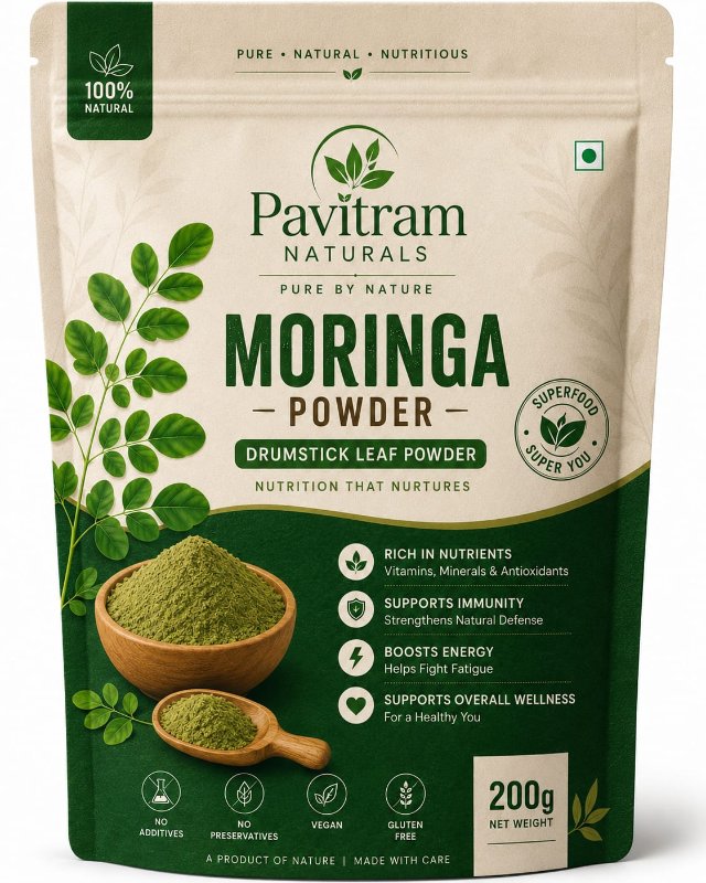 Moringa Powder - Drumstick Leaf Powder