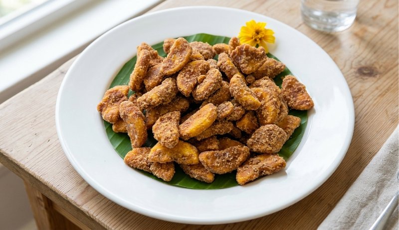 Sharkara Varatti / ശർക്കര ഉപ്പേരി / Jaggery Banana Chips | Coconut Oil Fried.
